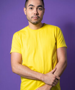 Camiseta Básica Amarelo Canário