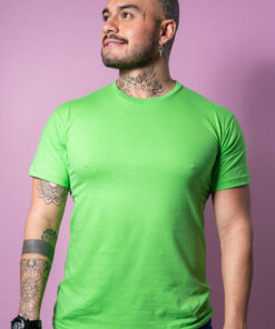 Camiseta Básica Verde Limão