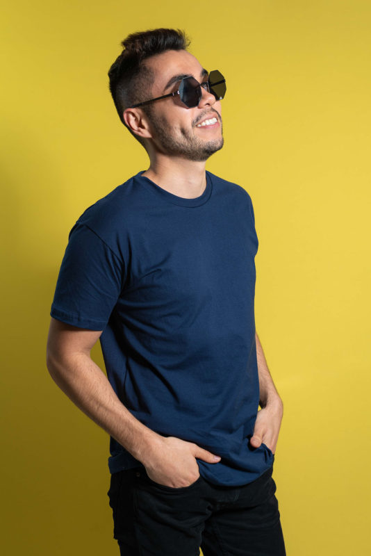 Camiseta Básica Azul Marinho