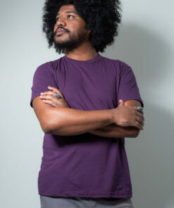 Camiseta Básica Roxa