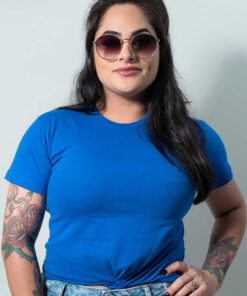 Baby Look Azul Royal