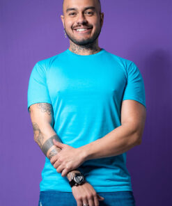 Camiseta Básica Turquesa