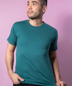 Camiseta Básica Verde Petróleo